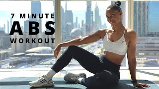 7 minute ABS WORKOUT  Core Strength 🔥 [upl. by Hafeetal]