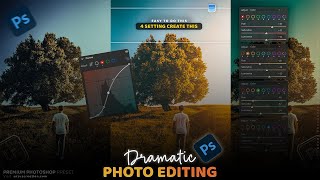 Photoshop Tutorial Dramatic Photo Editing Photoshop । How to Dramatic Photo Editing in Photoshop [upl. by Aliet578]