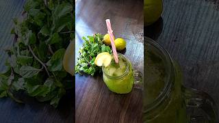 Lemon mint mojito mojito youtube youtuber youtubeshorts reels cuisinerecipe summerdrink [upl. by Leta]