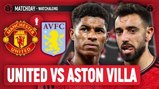 Manchester United 32 Aston Villa  LIVE STREAM Watchalong  Premier League [upl. by Hayashi]