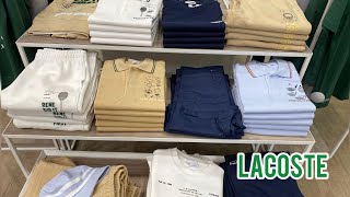 4k Lacoste new clothing collection [upl. by Costanzia]