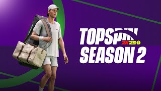 Enter World No 1  Centre Court Pass Season 2  TopSpin 2K25 [upl. by Chastity605]