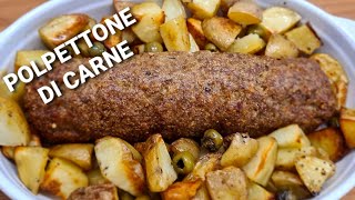 POLPETTONE DI CARNE CON PATATE [upl. by Ellenid]