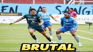 ASI FUE EL GOLAZO DE JANPOL Y EL EMPATE DEL MACARÁ EN ECUADOR [upl. by Edla]