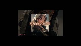 Speechless  Naomi Scott sped up [upl. by Tait206]