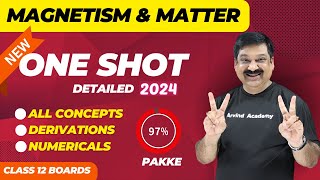 Magnetism amp Matter OneShot 💥NCERT Class 12 Physics Chap 5 One shot SubscribeArvindAcademy [upl. by Ophelia81]