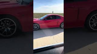 Breaking News Mustang gt makes a crazy pass on busy highway car cars carsandcoffee [upl. by Turpin]