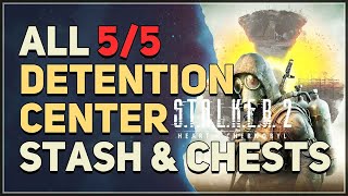 Detention Center All Stash amp Chest Locations STALKER 2 Heart of Chornobyl [upl. by Ade]