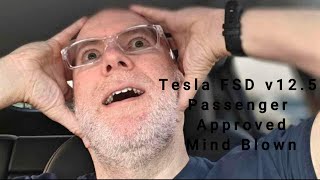 1st Drive Tesla FSD v125 Part 1 [upl. by Patricia]