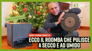 iRobot Roomba Combo j9 la recensione del robot che pulisce a secco e a umido [upl. by Soiritos777]