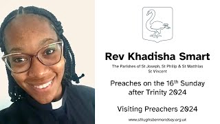 Khadisha Smart preaches from St Vincent 🇻🇨 in September 2024 [upl. by Ecenahs]