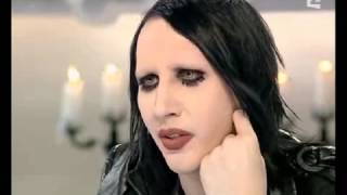 Marilyn Manson Interview Sur France2 [upl. by Nylaroc]