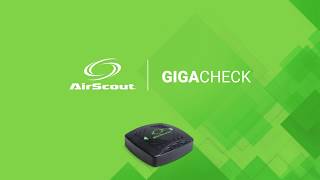 Introducing AirScout GigaCheck  Test WiFi and Ethernet Speeds up to 1 Gbps [upl. by Abbottson]