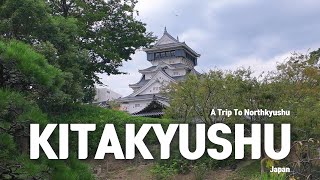 Japan Kitakyushu Trip  Kokura Castle Kokura Castle Garden Fireworks Festival  Japan Travel Vlog [upl. by Adyeren]