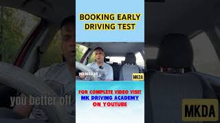 How to Book an Early Driving Test  Tips to Book Early Driving Test  mkdrivingacademy [upl. by Liarret]