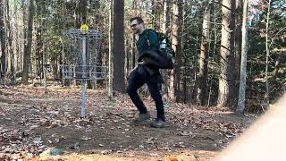 Disc golf round in Chester VT [upl. by Neill]