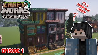 A New Beginning In The CraftWorks SMP  CraftWorks SMP S2E1 [upl. by Ennovad]