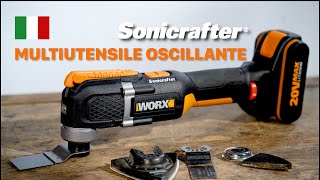 WORX WX696 Strumento multifunzione a lama oscillante IT [upl. by Nyliret]