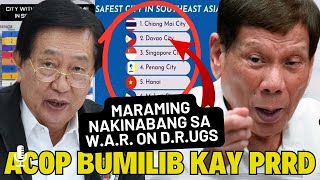 Matapos MAGHARAP sa HEARING Cong ACOP BUMILIB Kay PRRD Mga PILIPINO APRUBADO ang DRUG WAR [upl. by Velvet]