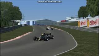 Nelson Piquet the best overtake Hungaroring 1986 [upl. by Anihsat]