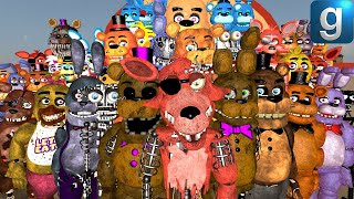 Gmod FNAF  Withered Foxy Gets Replaced Marathon Parts 1  10 [upl. by Yromem]