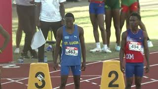 Boys 100 Meter Dash Under 17 SF 3 [upl. by Tolmach]