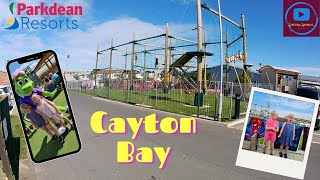 Cayton Bay Holiday Park Tour 2023 holiday holidays holidaypark holidaytour caytonbay family [upl. by Ojeillib]