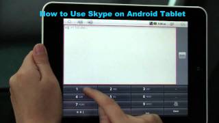 skype on android tablet [upl. by Socha]