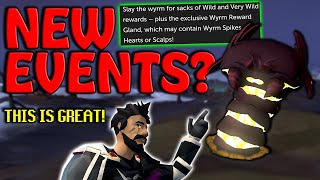 New Wilderness Boss Events  Actual Content [upl. by Aleina]