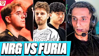 FNS Reacts to NRG vs FURIA  First look at NRG [upl. by Yhtomot]