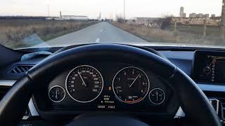 BMW F30 320D XDRIVE 0100 acceleration [upl. by Alicul]