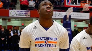 Greek Freak Knicks Rookie Thanasis Antetokounmpo Wowing in Westchester [upl. by Allemahs]