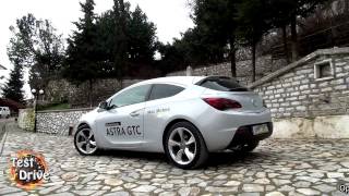 TEST DRIVE  OPEL ASTRA GTC 16 TURBOwmv [upl. by Ahsetra214]