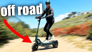 I Tried an quotOff Roadquot Electric Scooter  GoTrax GX3 Review [upl. by Aehsan]