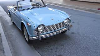 1968 Triumph TR4A for sale [upl. by Oicnerual]