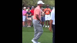 Padraig Fred and Tiger Tee Off at The Masters [upl. by Vassily]