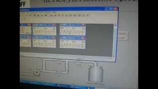 SCADA system designed in Kenya on WinCC flexible and S7300 plc simulator [upl. by Jaymie]