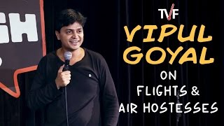 Vipul Goyal on Flights and Air Hostesses  Watch Humorously Yours Full Season on TVFPlay [upl. by Nimrak]