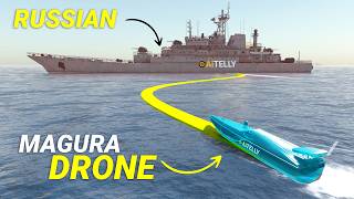 How Ukrainian Sea Drones Destroyed a Russian Ship Caesar Kunikov [upl. by Ermina908]