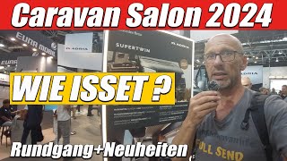 Caravan Salon 2024  Messerundgang  Neuheiten  WIE ISSET [upl. by Atinnor952]