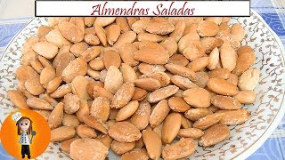 Almendras Saladas sin aceite  Receta de Cocina en Familia [upl. by Derfniw714]