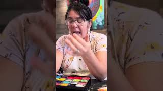 Un súper tips sobre acrílico tips consejosytips consejosdearte acrylicpainting acrilicos [upl. by Noyar73]