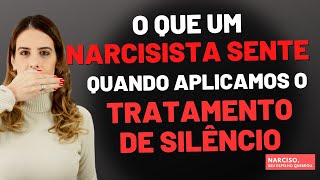 O QUE UM NARCISISTA SENTE QUANDO TENTAMOS APLICAR O TRATAMENTO DE SILÊNCIO [upl. by Esyned881]