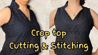 New Designer Crop Top Cutting amp Stitching  Designer Corp Top Cutting and Stitching croptop [upl. by Amarette]