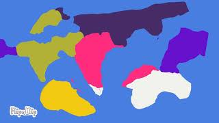 The break up of Pangea proxima [upl. by Wymore]