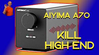 Aiyima A70 Power amplifier for High End speakers [upl. by Nosylla]