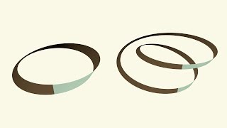 Cutting a Möbius strip in half and more  Animated Topology [upl. by Naara]