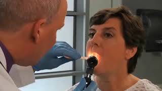 Macleods Physical Examination Nose Mouth and Neck Assessment OSCE Guide 2016 [upl. by Oiracam]