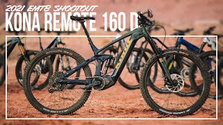 Kona Remote 160 DL Review  2021 eMTB Shootout [upl. by Emmet65]