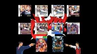 Ace Attorney Music Compilation All Pursuit Themes 2013 [upl. by Hamlani437]